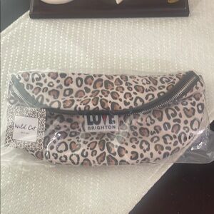 Brighton Wild Cat Print Crossbody